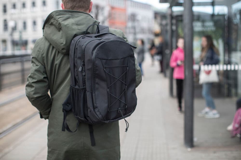 Sporty Line Computer Backpack, På modell 2
