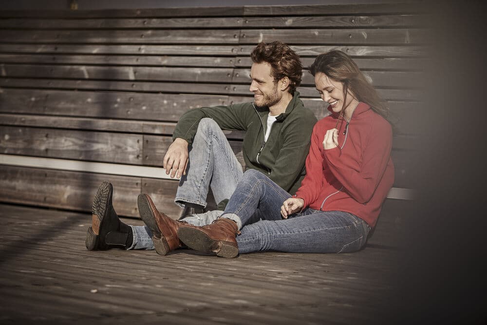 Melton Full Zip, På modell 1