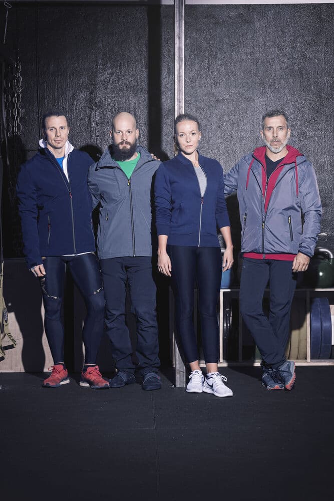 Trail Softshell Jacket, På modell 1