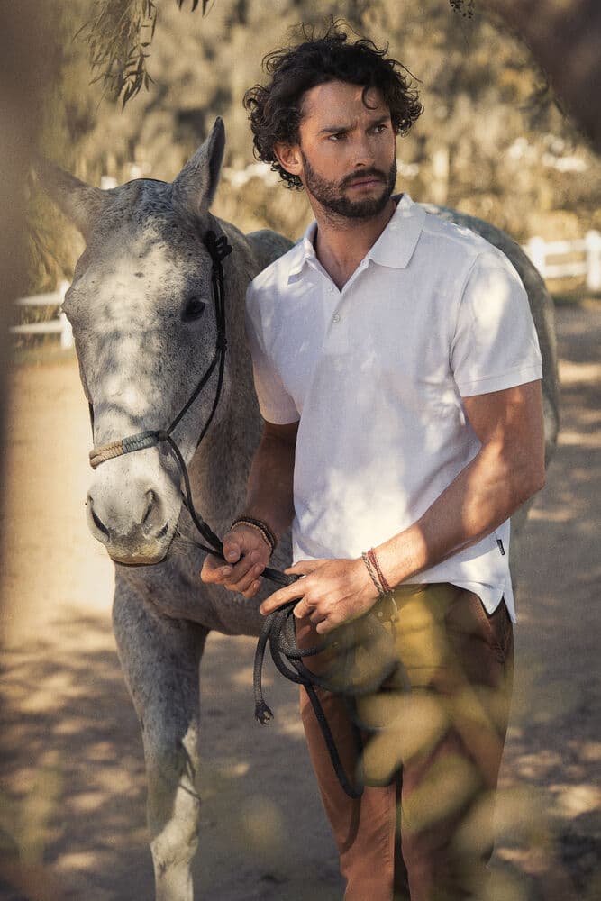 Neptune Polo modern fit, På modell 2