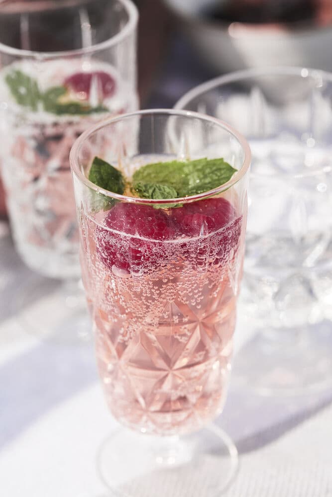 Piknik Juni Glass, Høy, 4-pk., På modell 5