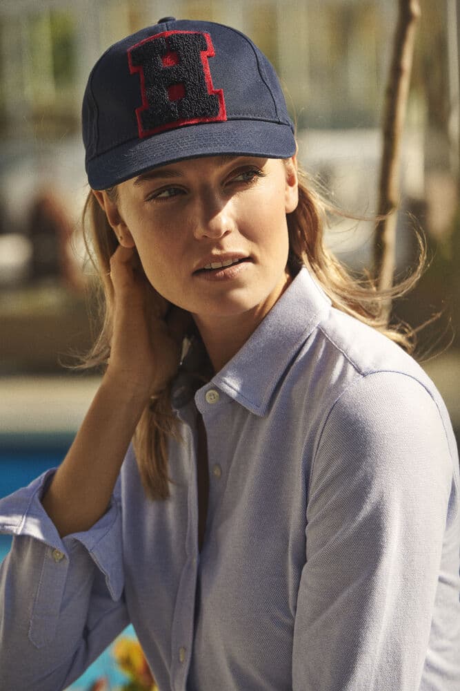 Burlingham Woman Jersey shirt, På modell 2