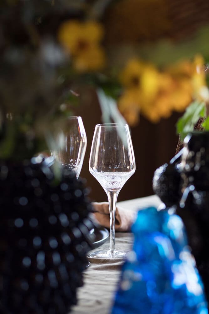 Vinglass Bubbles, På modell 6