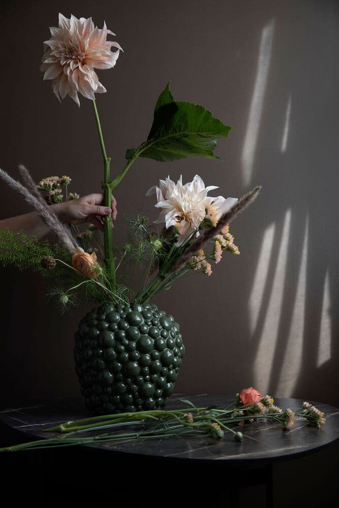 Vase Celeste, På modell 3