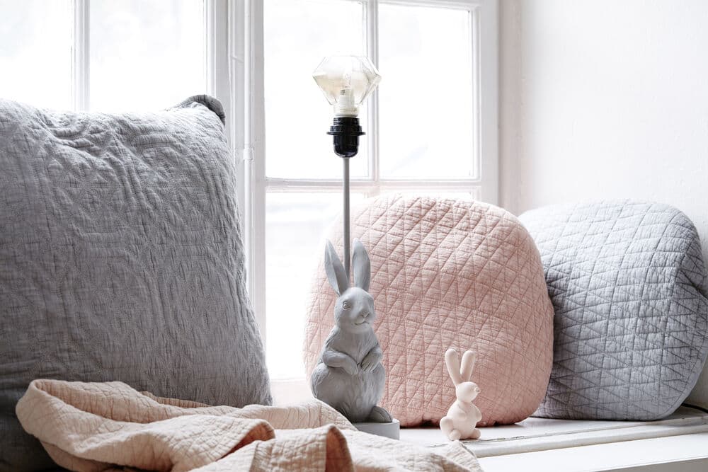 Bordlampe Rabbit, På modell 3