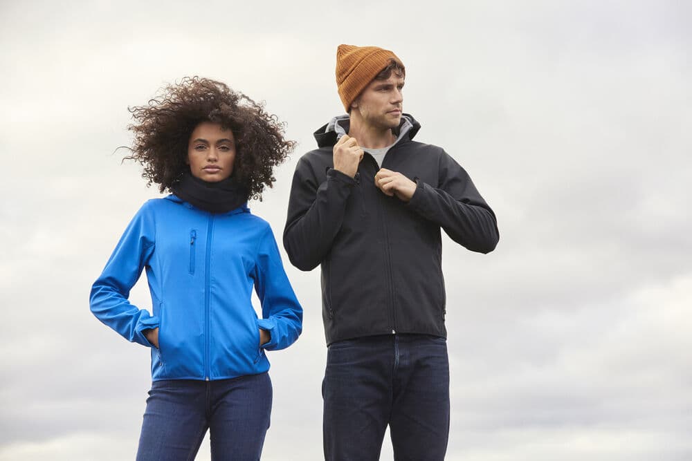 Basic Hoody Softshell, På modell 4