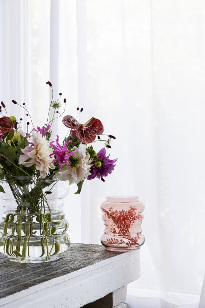 Vase Trixibelle L, Klar, På modell 6