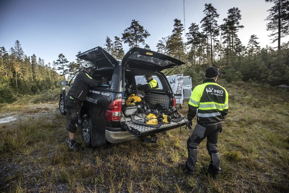 6120 Genser EN ISO 20471 Kl 1, På modell 6