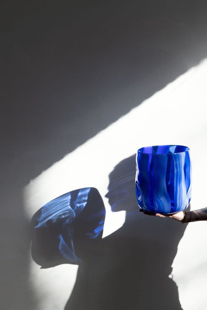 Vase Triton, På modell 5