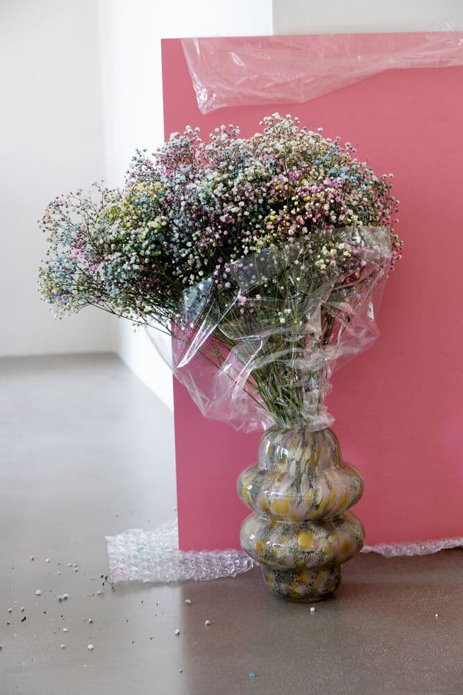 Vase Curlie Multi, På modell 4