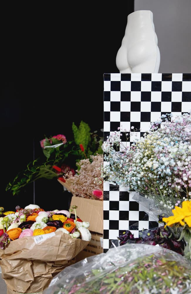 Vase Nature L, På modell 2