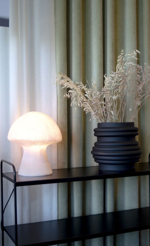 Lampe Mushroom, På modell 2