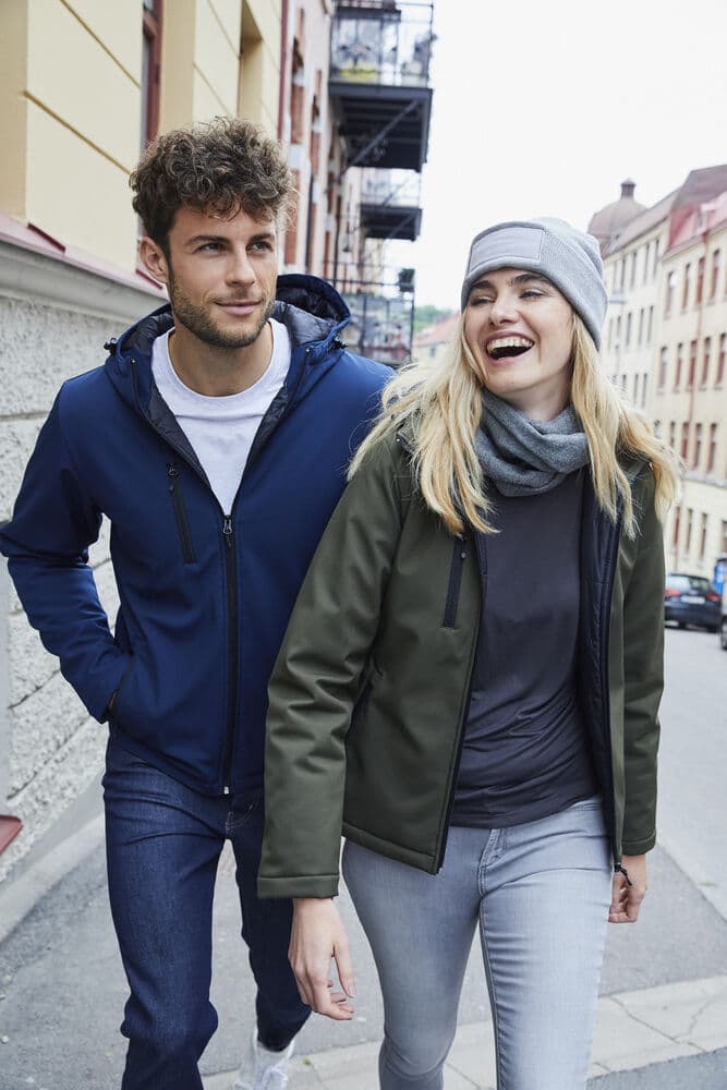 Padded Hoody Softshell, På modell 2