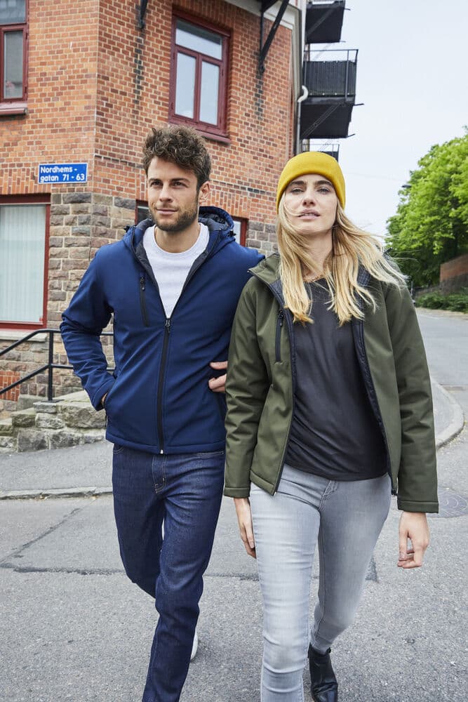 Padded Hoody Softshell, På modell 4