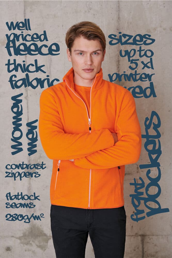 Rocket fleece jacket, På modell 1