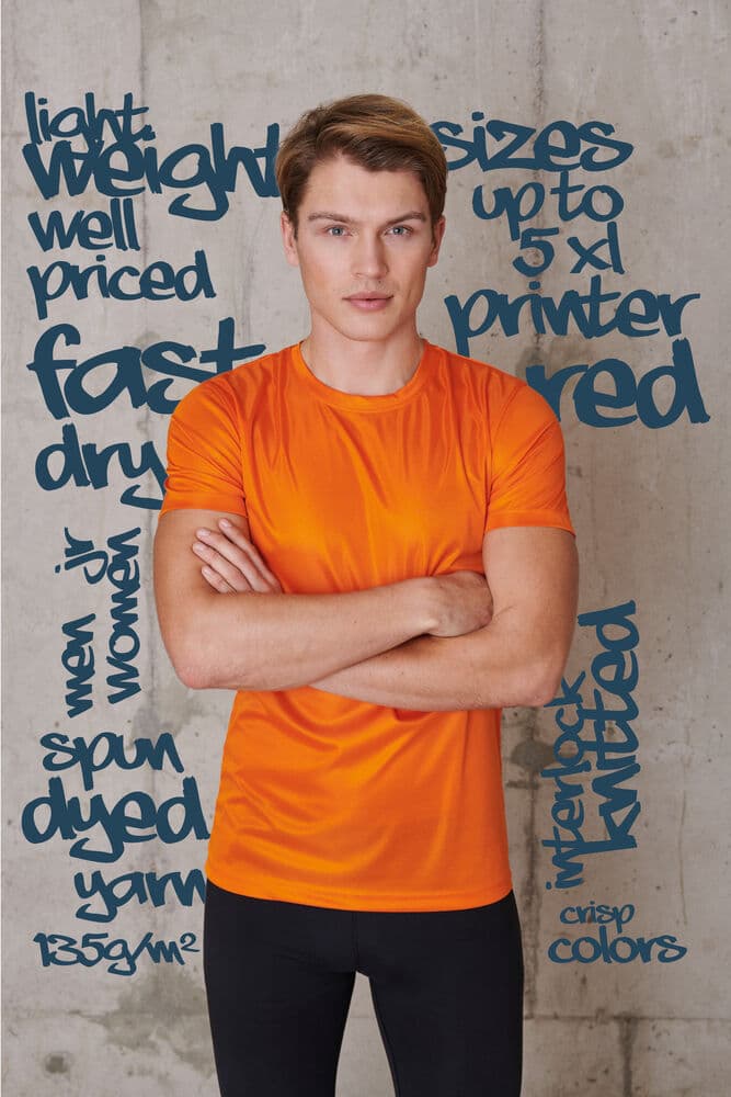 Run Active T-Shirt, På modell 1