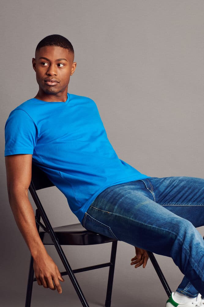 Heavy V-neck T-shirt, På modell 6