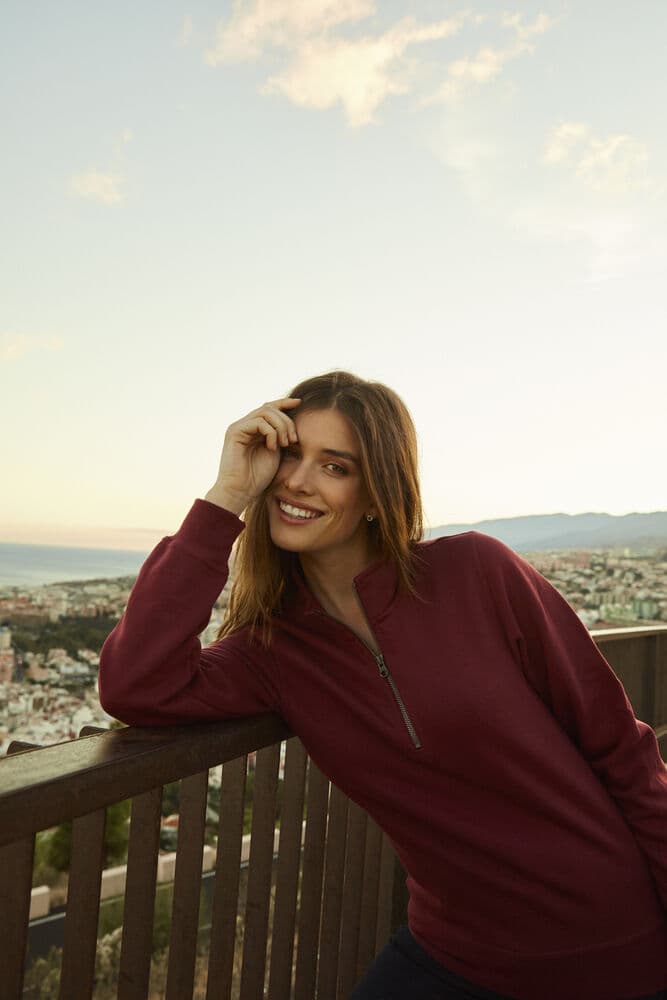 Basic Half Zip, På modell 2