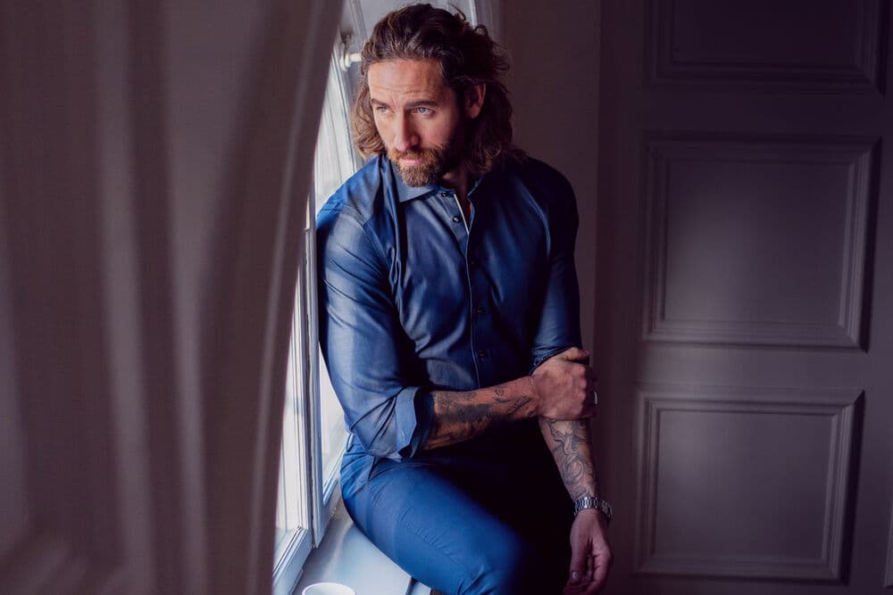RB120 Twill Slim, På modell 4