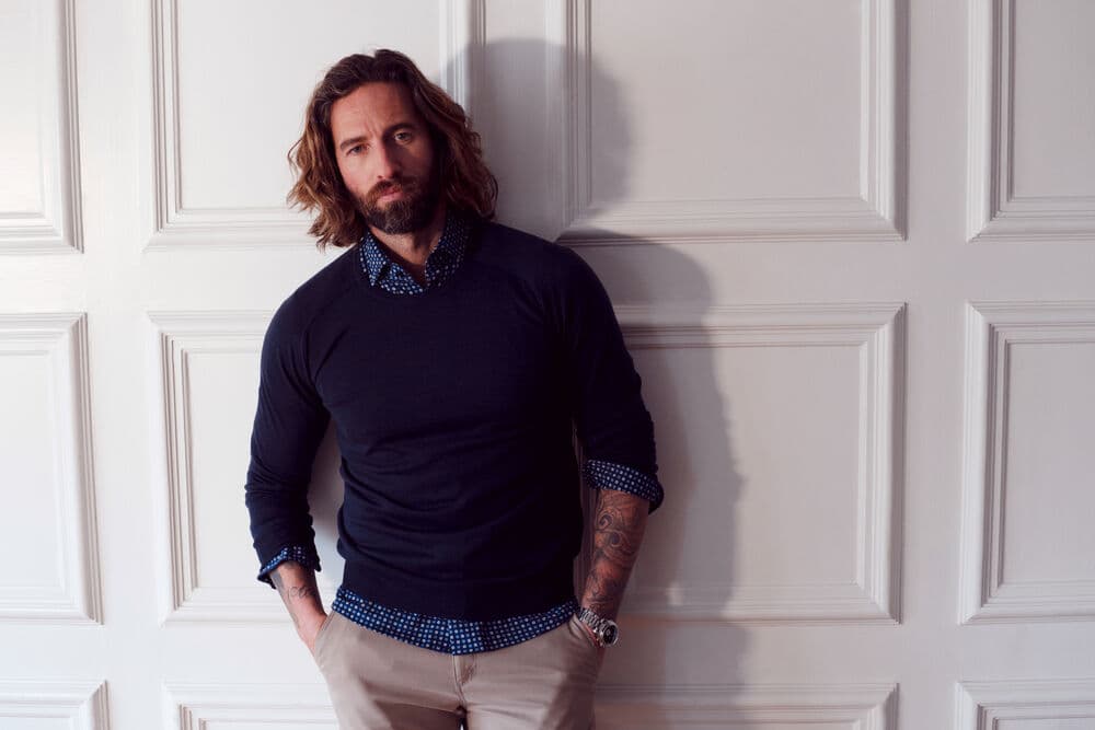 Merino U-Neck, På modell 3