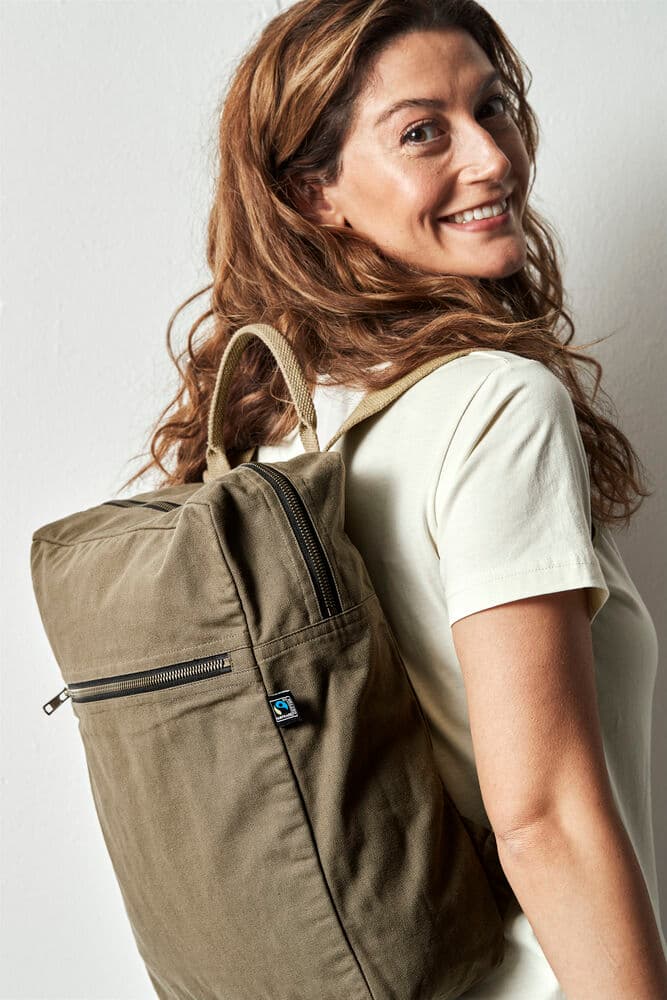 Canvas Daypack (GOTS), På modell 2