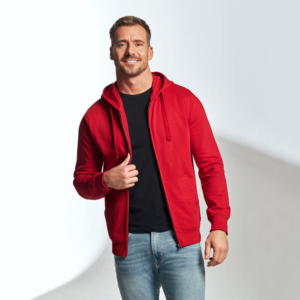 Full Zip Hood Man, På modell 5