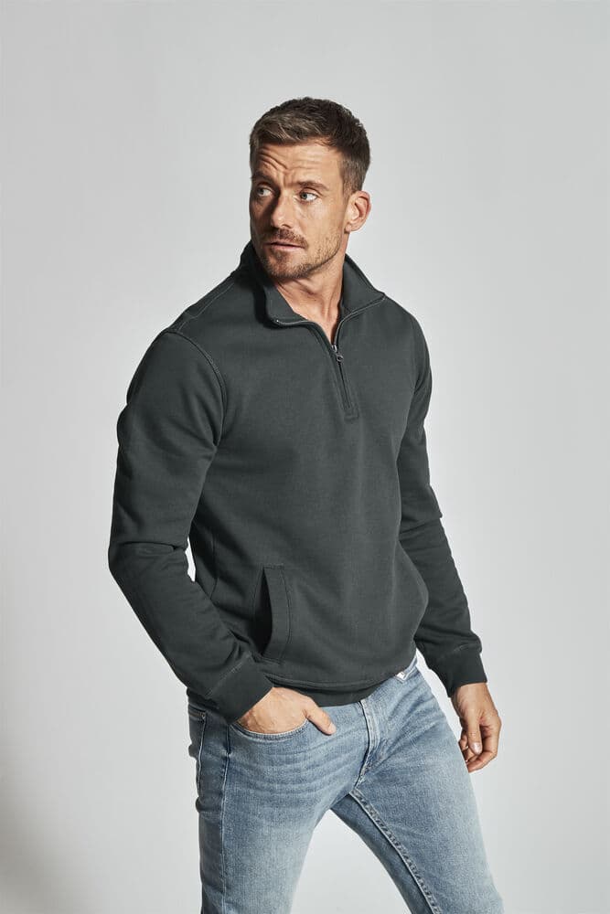 Half Zip Unisex, På modell 3