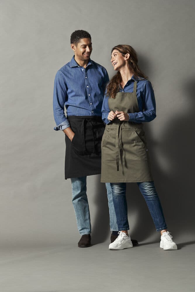 Combi Apron (GOTS), På modell 2
