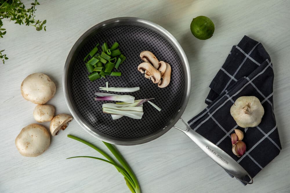 Keramisk Non-stick Stekepanne, På modell 1