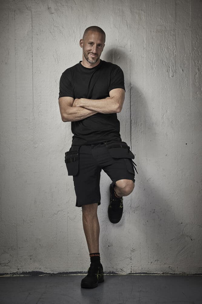 Craftsman Shorts stretch, På modell 2