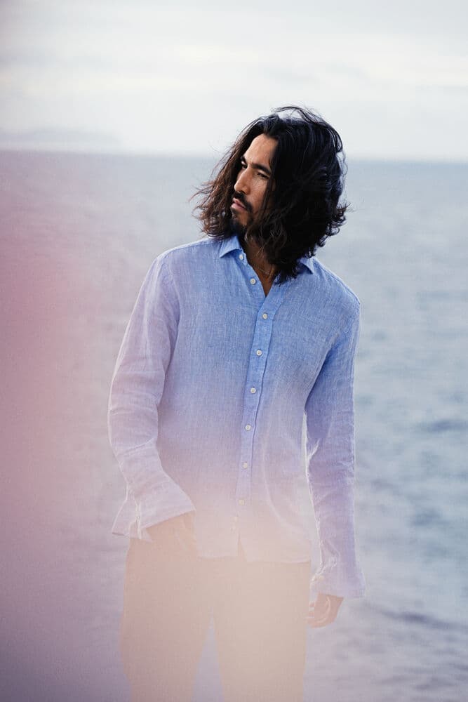 IB33 Linen Slim, På modell 6