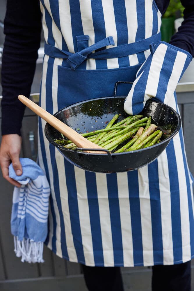 Nature salatbestikk, bambus, På modell 3