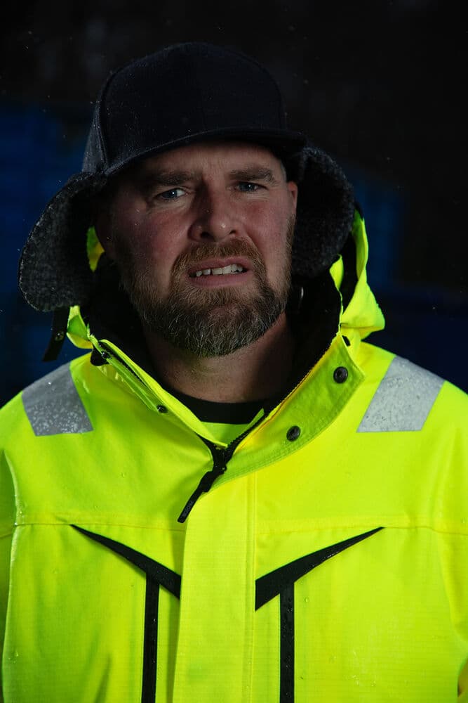 9082 Caps Med Øreklaffer, På modell 1