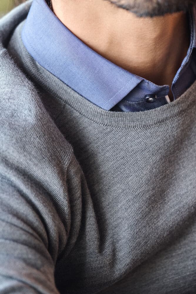 Merino U-Neck, På modell 6