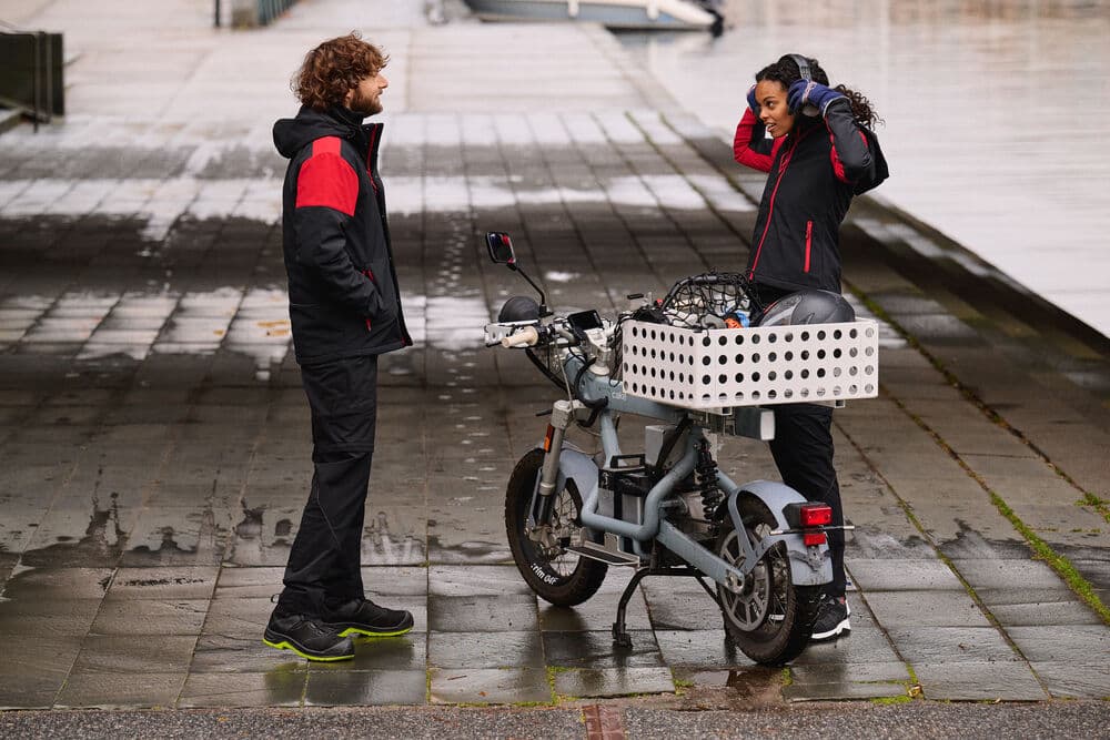 Prime Padded Softshell, På modell 1