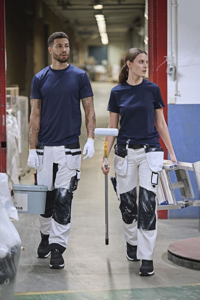 Trouser White Line, På modell 3