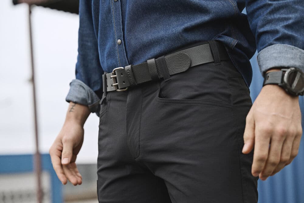 Belt Leather, På modell 1