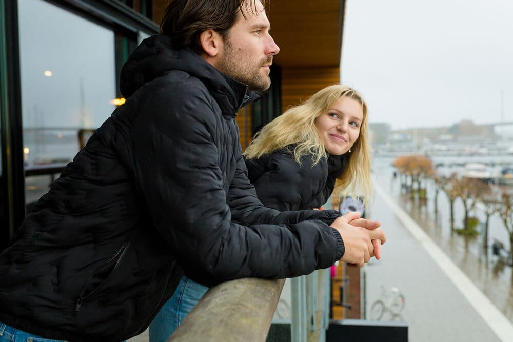 Barlee Hood Jacket, På modell 1