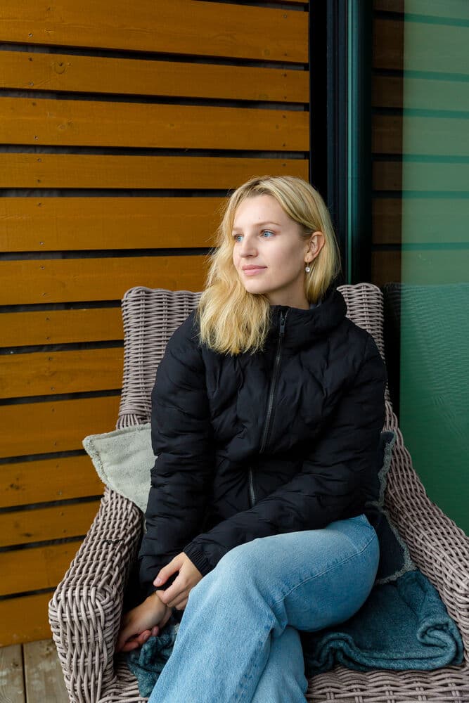 Barlee Lady Hood Jacket, På modell 2