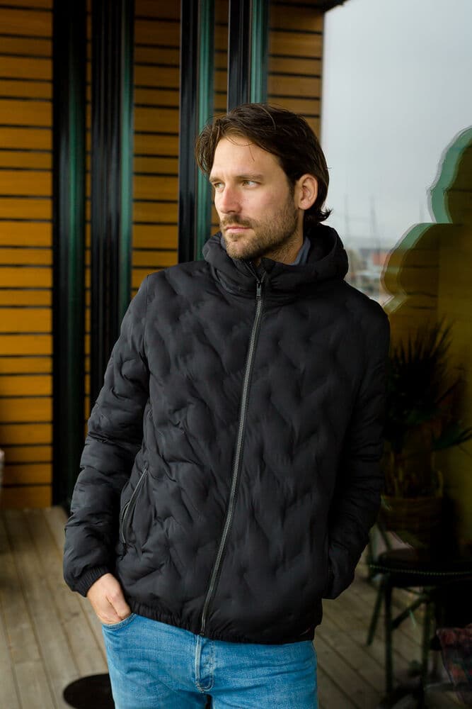 Barlee Hood Jacket, På modell 3