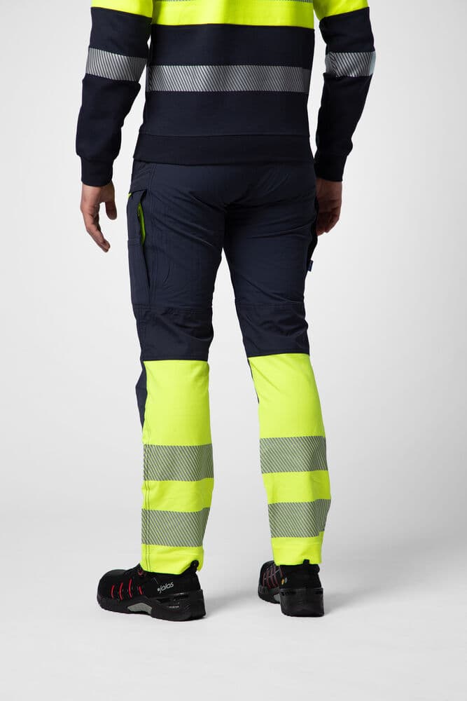 6528 Servicebukse Stretch EN ISO 20471 Kl 1, På modell 4