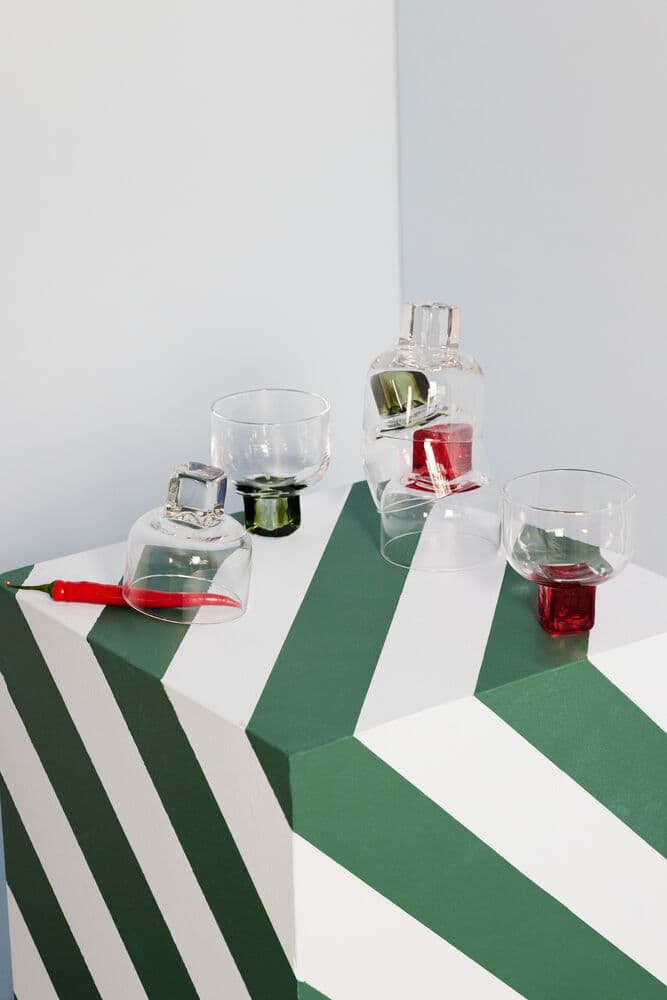 Glass Victoria, 2-pk., På modell 1