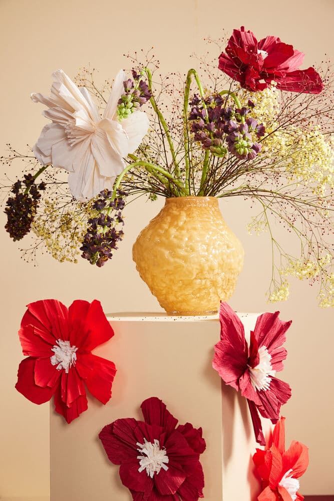 Vase Corallo M, På modell 5