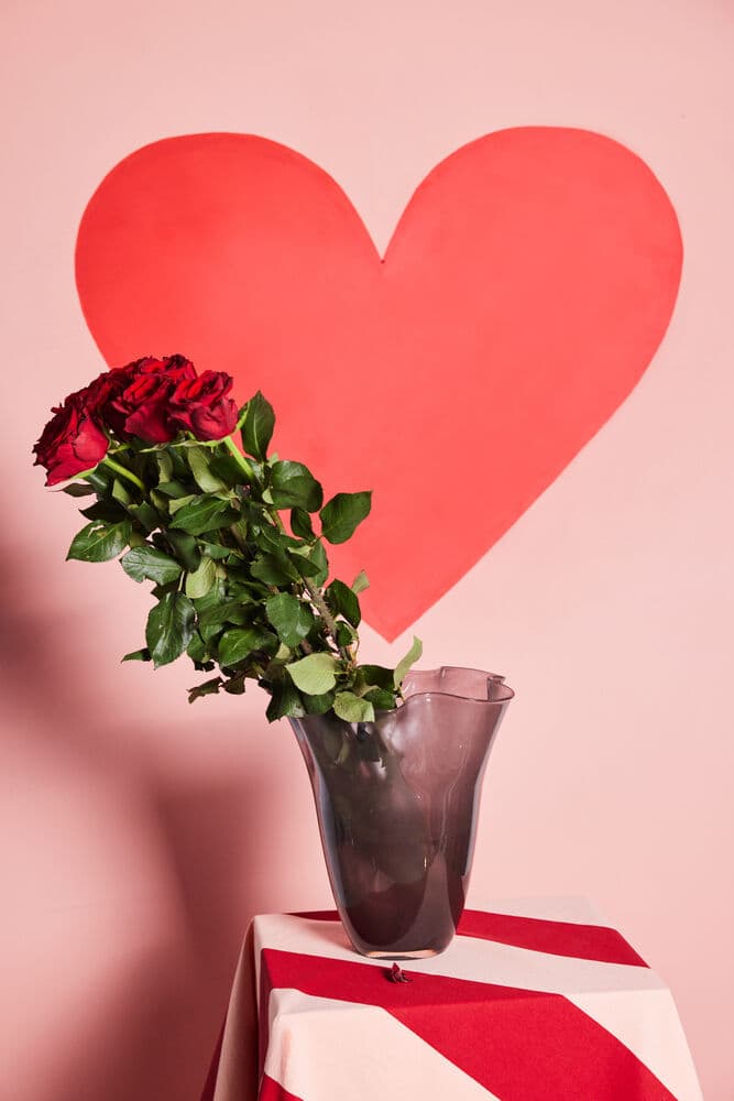 Vase Electra, På modell 1