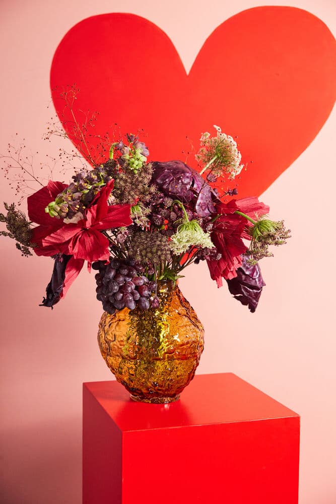 Vase Corallo M, På modell 3