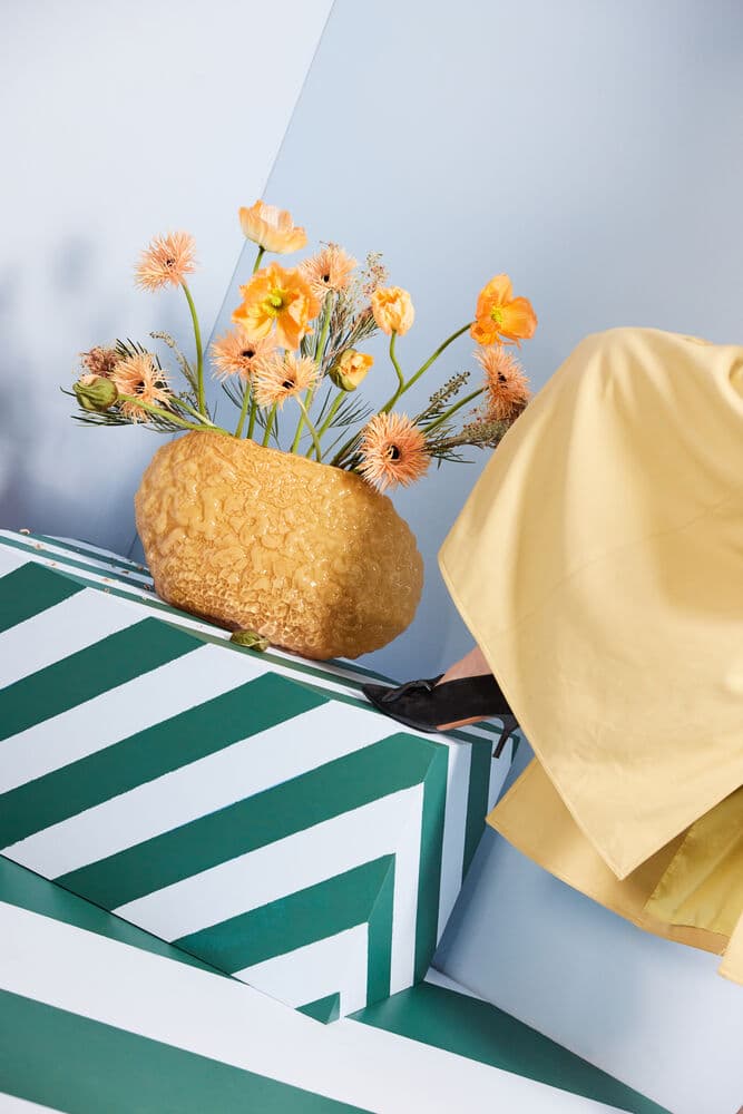 Vase Corallo L, På modell 6