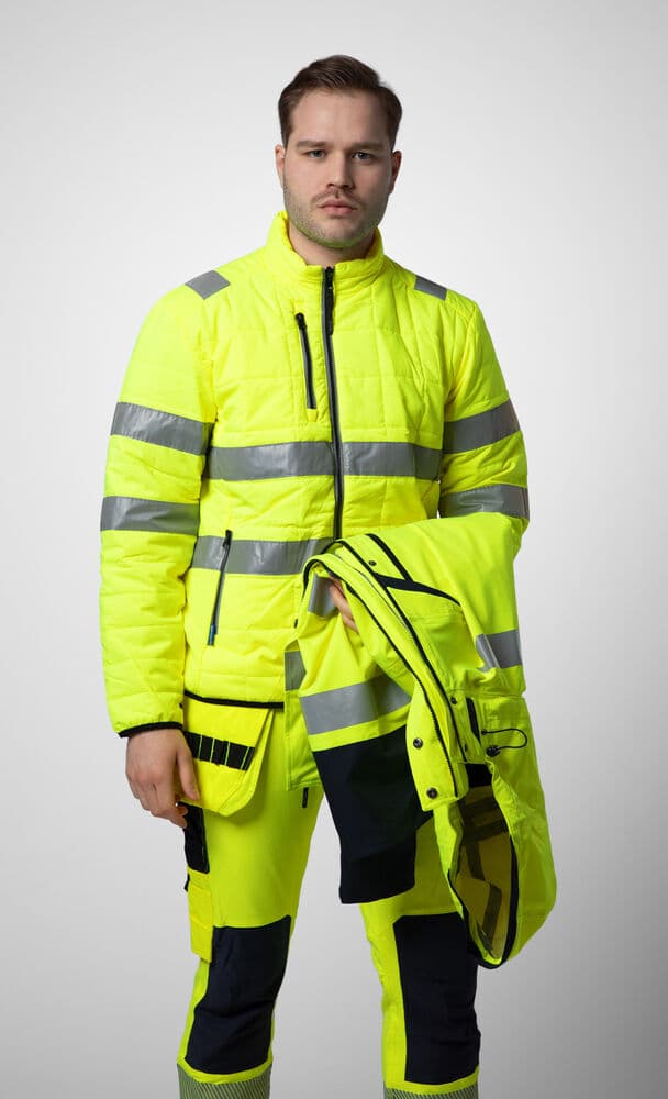 6445 Funksjonsjakke 3-i-1 EN ISO 20471 Kl 3/2, På modell 4