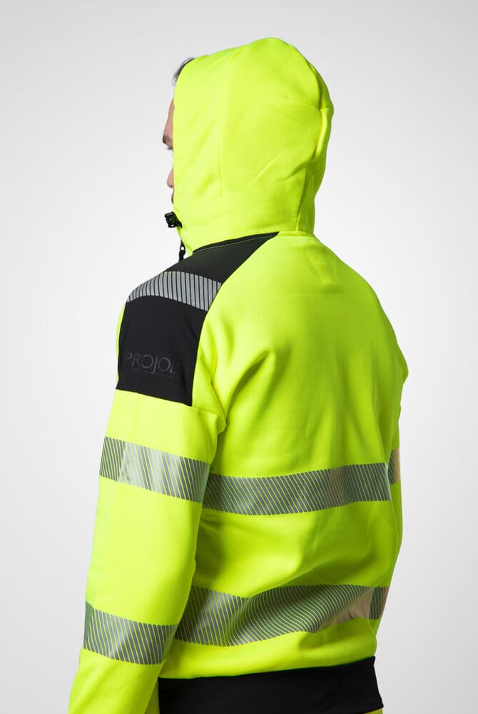 6110 Hettejakke EN ISO 20471 Kl 3/2, På modell 2