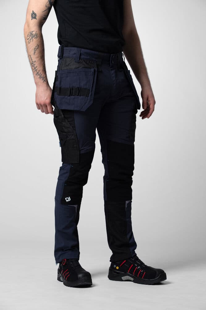 5550 Håndverkbukse stretch, På modell 1