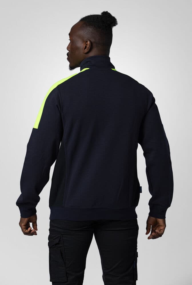 2128 SWEATSHIRT ½ ZIP, På modell 4